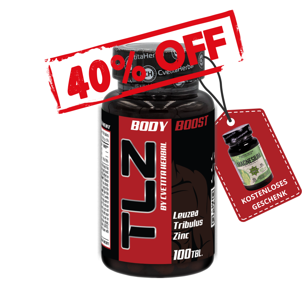 TLZ Natürlicher Testosteron-Booster